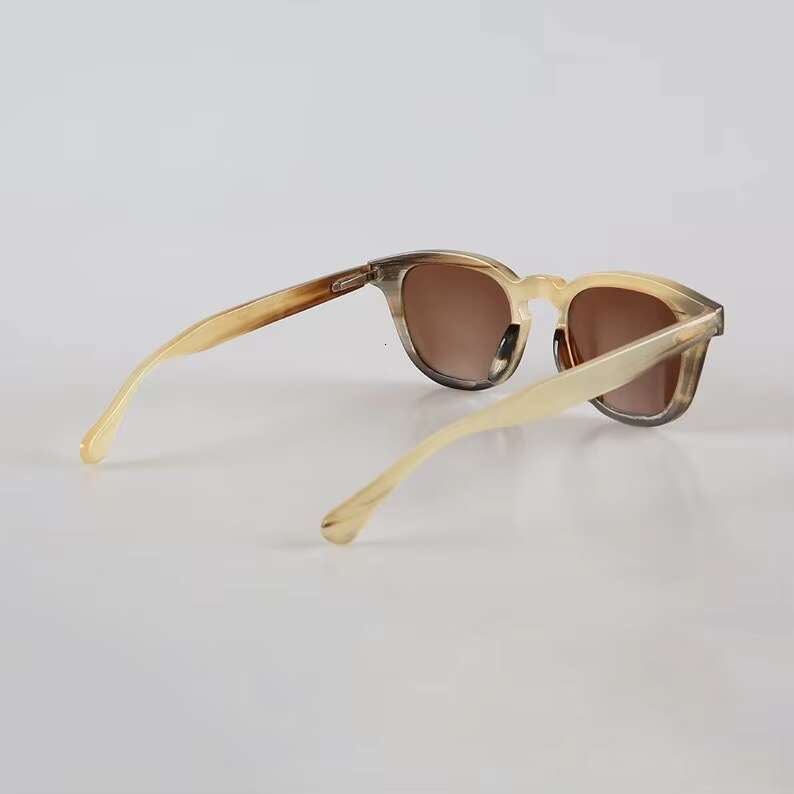 cow horn sunglasses water buffalo frame fashion eyewear
