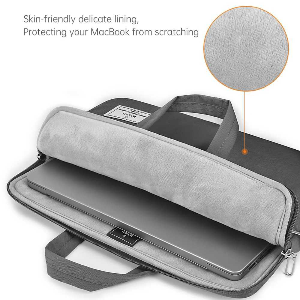 WiWU New Laptop Bag for MacBook Air 153 2023 Waterproof Notebook Bag 156 inch for Xiaomi Lenovo Huawei HP Dell 14 InchT251125