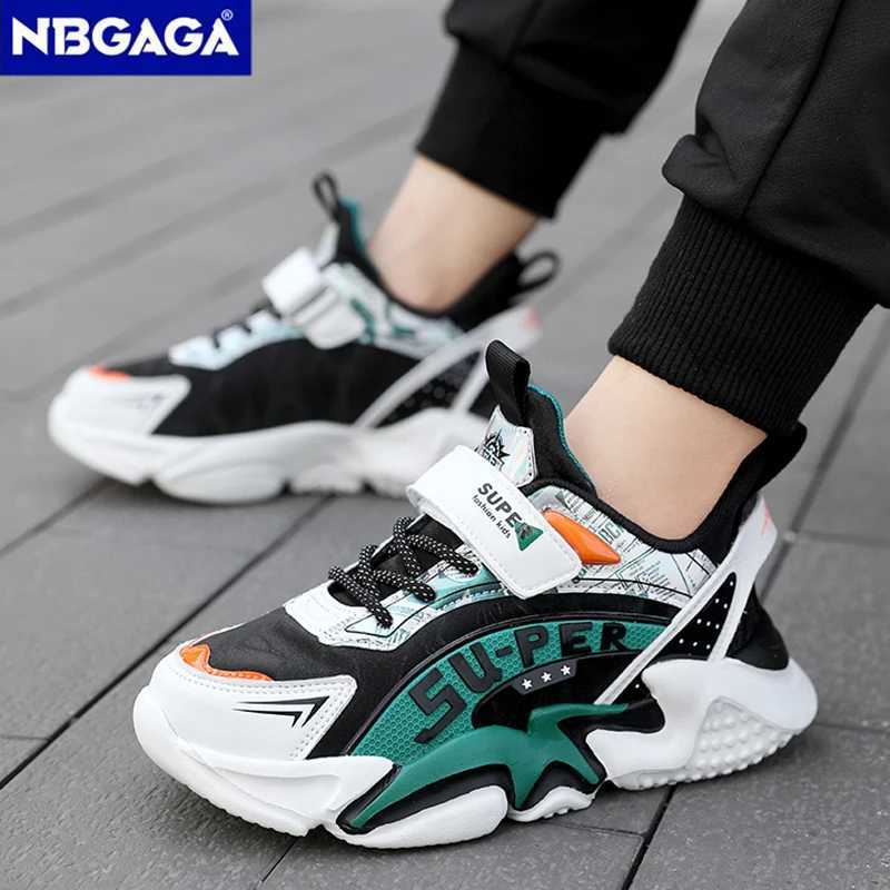 Sport Kids Leather Sneakers Four Season Boys Casual Non Slip Children Fashion School Walking Running Shoes Size 28-39W251125 XJ260303
