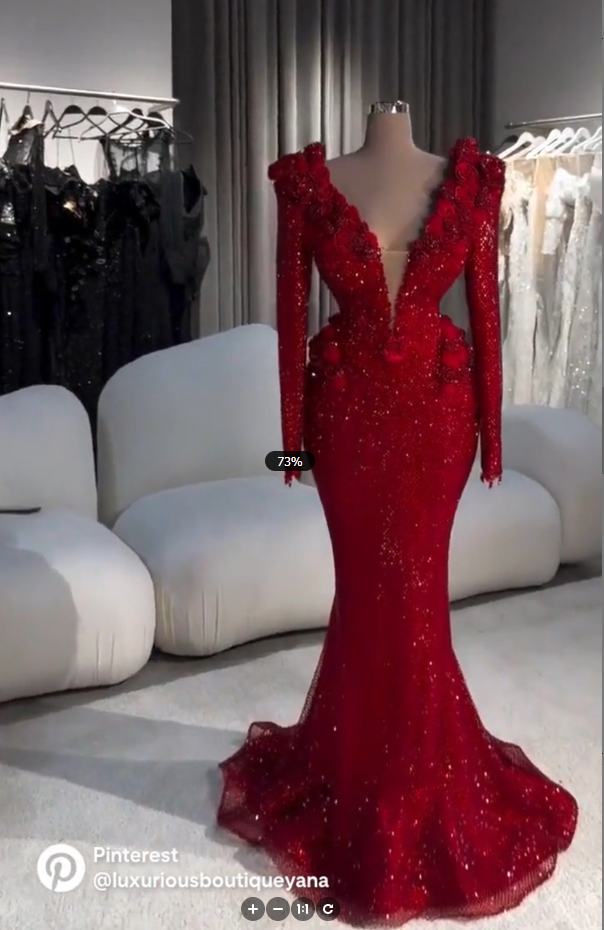 Alonlivn Romantic Custom Made Link Of Custom Made Wedding Dress / Party Dresses