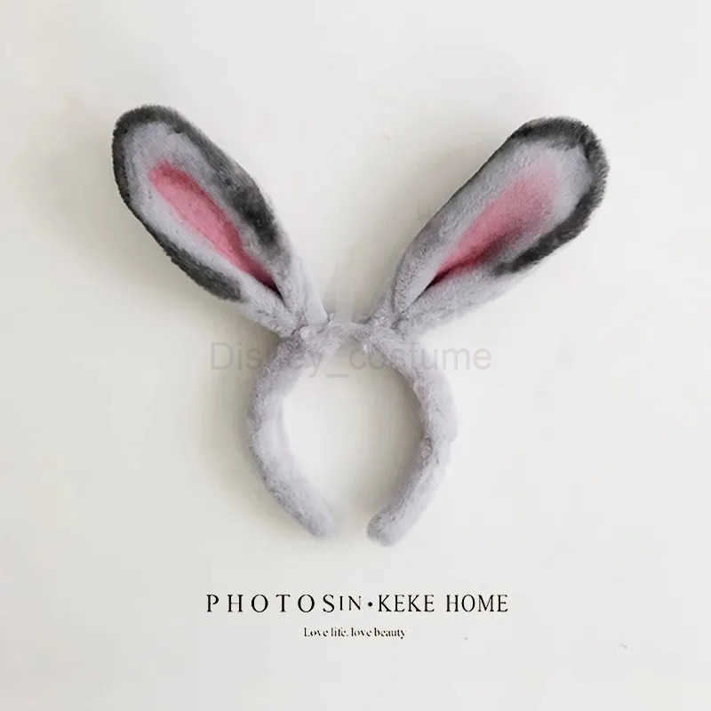 Disney Zootopia Hair Band Judy Role Playing Headband Hair Accessories Cute Cartoon Kavay Park Toys Childrens Gifts X250425
