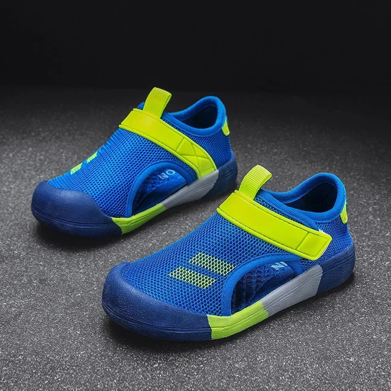 Boys Beach Sandals Summer Childrens Casual Shoes Childrens Lightweight Closed Toe Baby Sports Sandals 250424