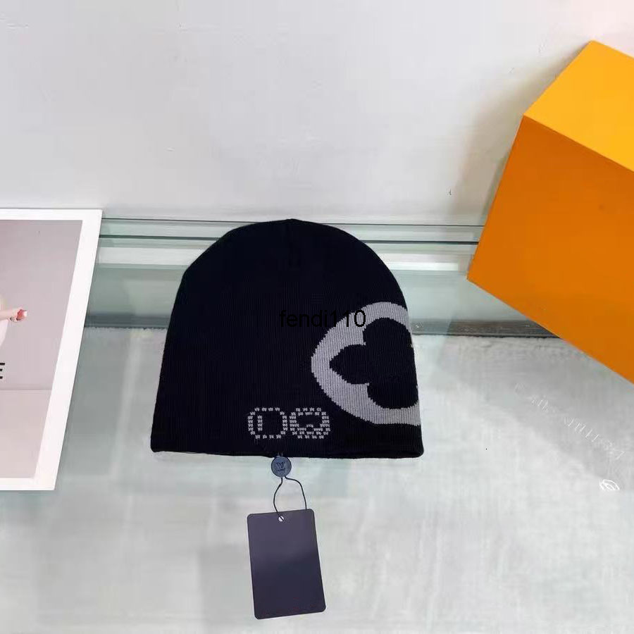 Beanie/Skull Caps luxury designer beanie women men print New grid letters bonnet hat brim bonnet classic beautiful fashionable autumn and winter