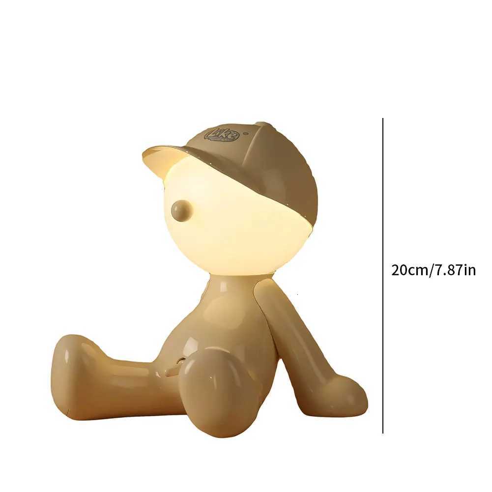 Funny Night Light Fun White Elephant Gift Creative LED Reading Light Bedside Night Light for Christmas Valentines Fathers DayM251125