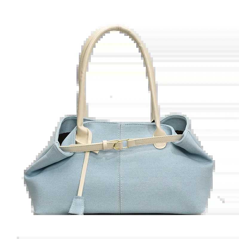 A simple and casual large capacity single shoulder handbag suitable for womens new fashion and universal handbags in 2025 W250421