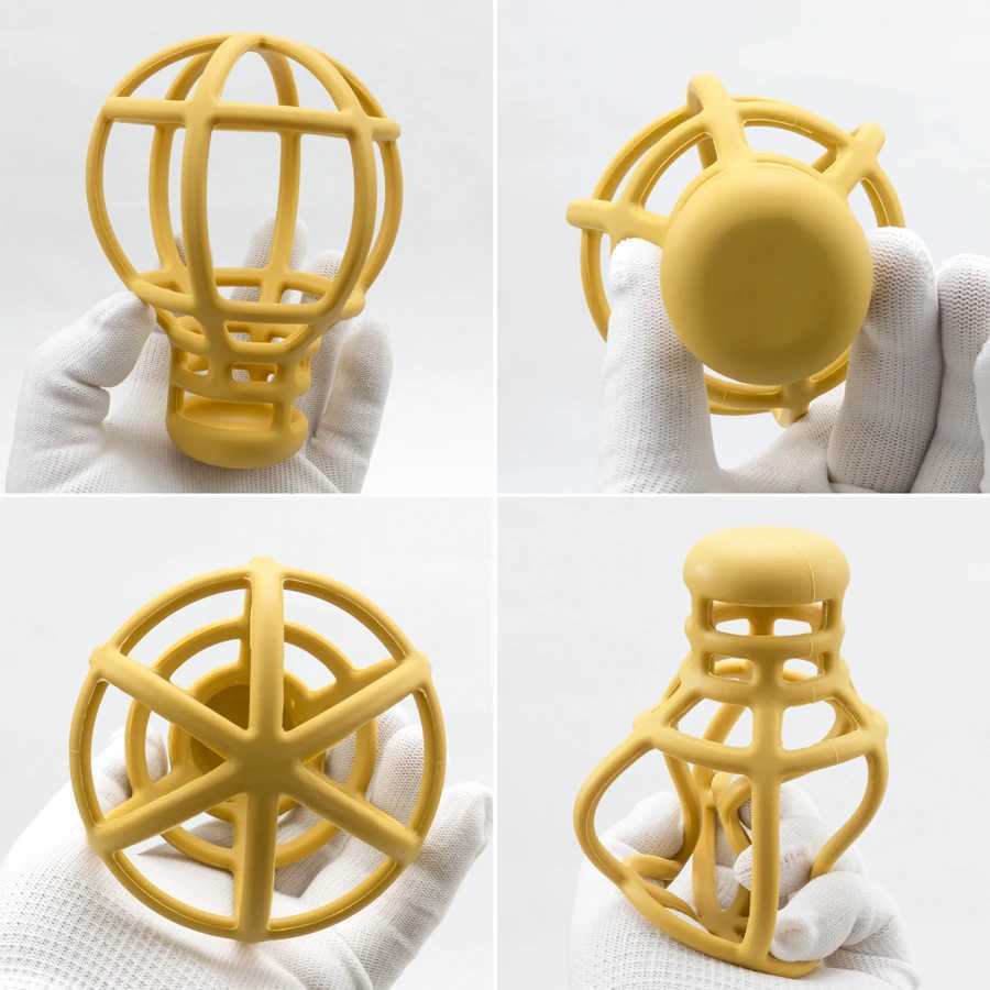 Food Grade Silicone Hot Air Balloon Shape Baby Toys Teething Infant Chewing Toy Rodent Baby Accessories G251125