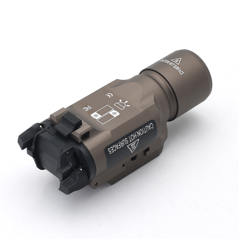 2024 New SF X300B Tactical Metal Flashlight Ultra Weapon Light Scout Light 1000 lumens Black and FDE in stock