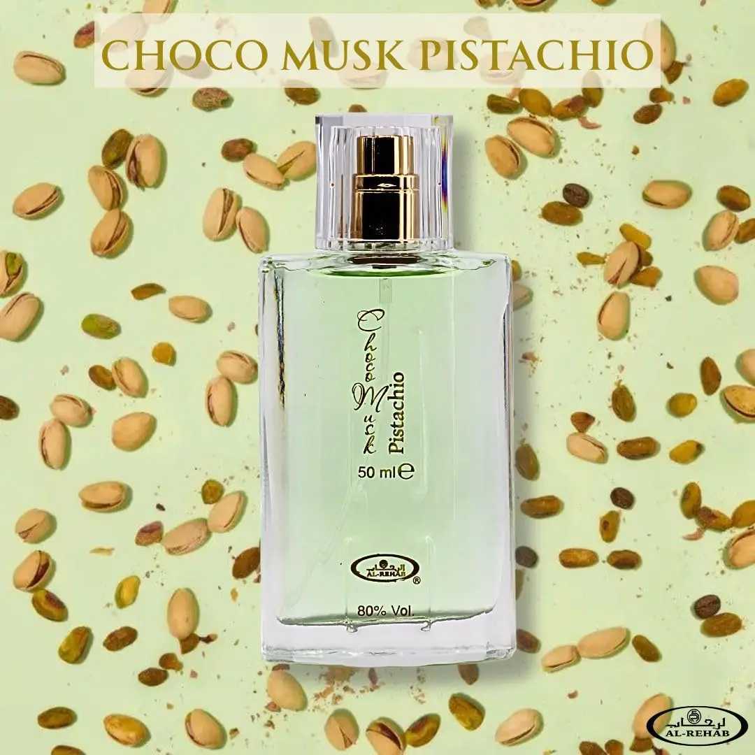 Choco Musk Pistachio Unisex Eau de Parfum 50ml/165oz Nutty Gourmand Scent with Pistachio Chocolate Vanilla perfume C251125