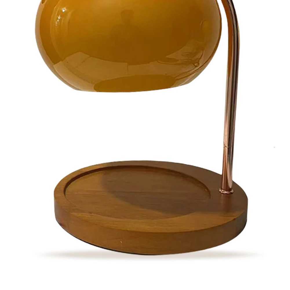 Wooden Base Candle Warmer Lamp with Timer Nordic Candle Wax Lamp Dimmable Modern Wax Melting Light for House Office DecorationM251125