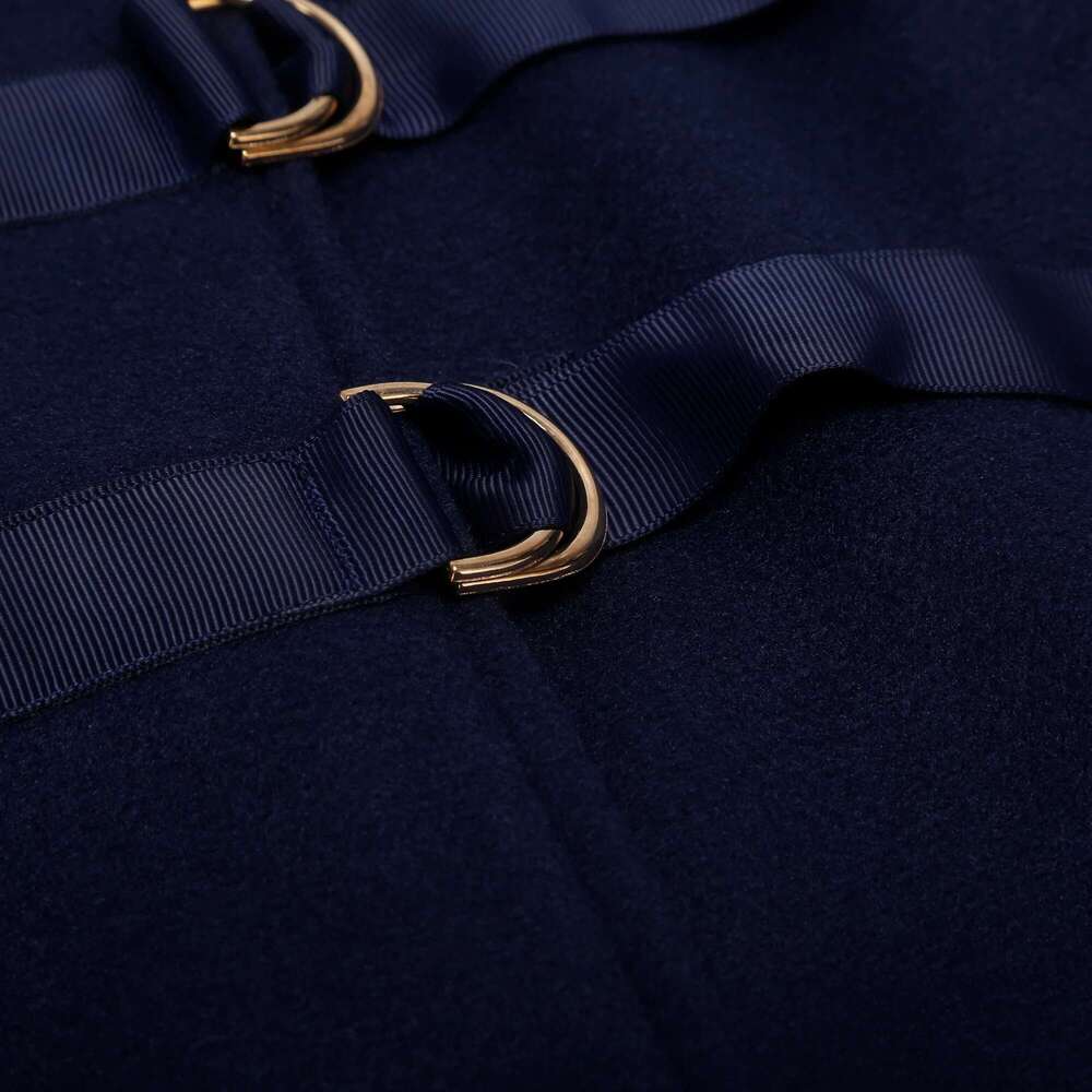 CHCH Woolen Women's Short Coats O Neck Long Sleeve One Button Coat 2024 Autumn Winter Elegant Office Female Commute Outerwears