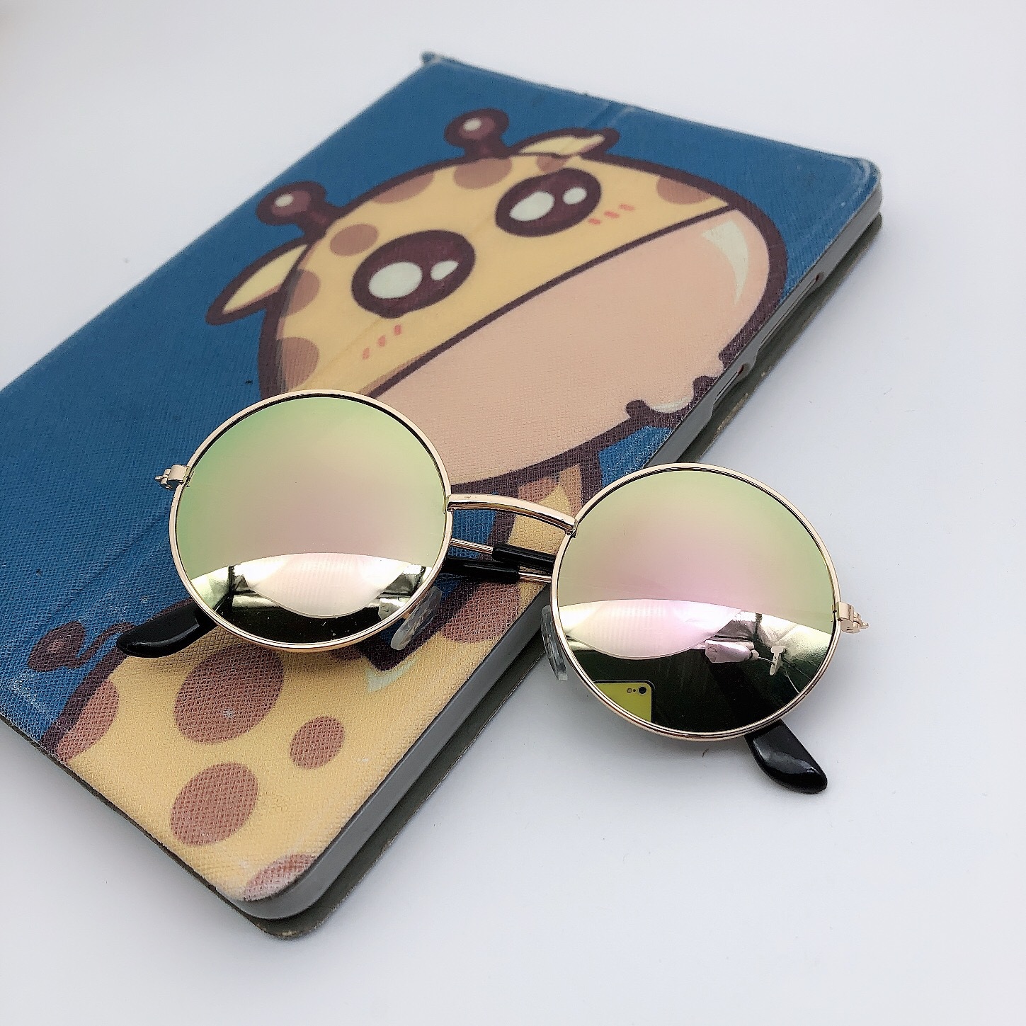 Youth Fashionable Rounded Optical Goggles in Eye-Catching Colors Made from Robust Aluminum