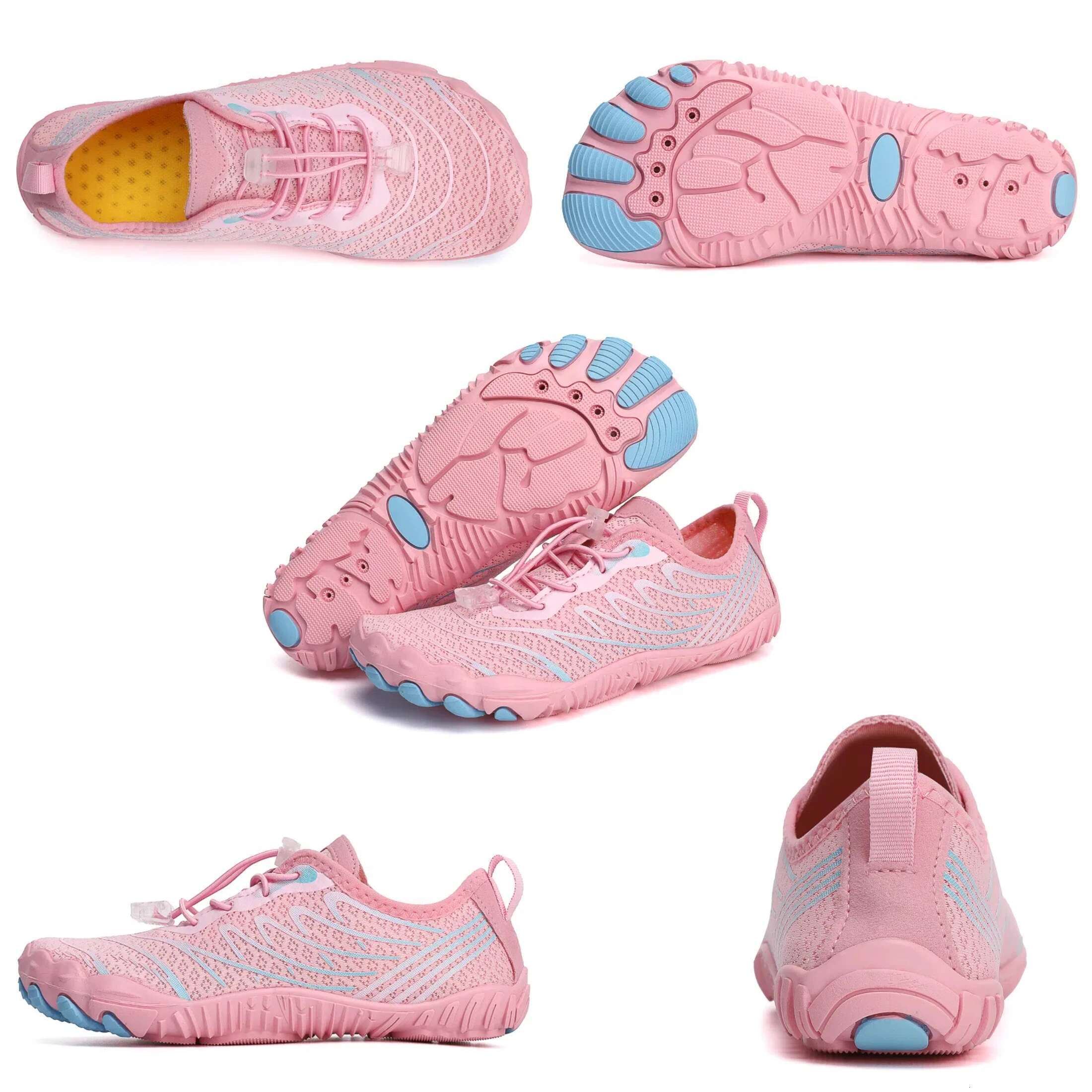 Summer Striped Mesh Water Shoes Women Breathable Quick Drying Anti Slip Sole Ideal For Beach Surfing Hiking Swimming Ddmysaturn