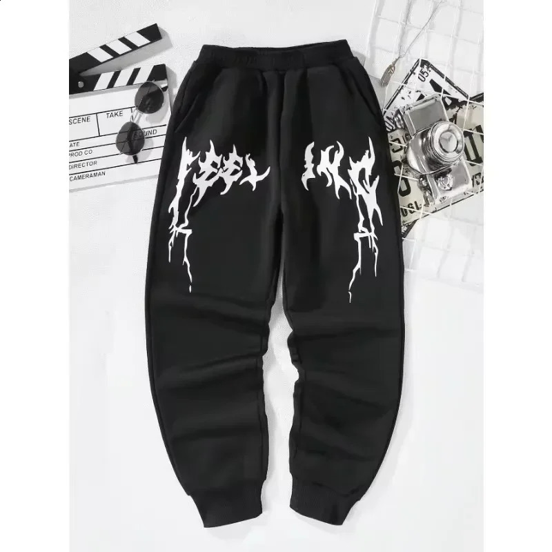 Trend Mens sports pants exceed the standard womens jogging runners exercise jogging wool warmth Trouthers clothing 250422