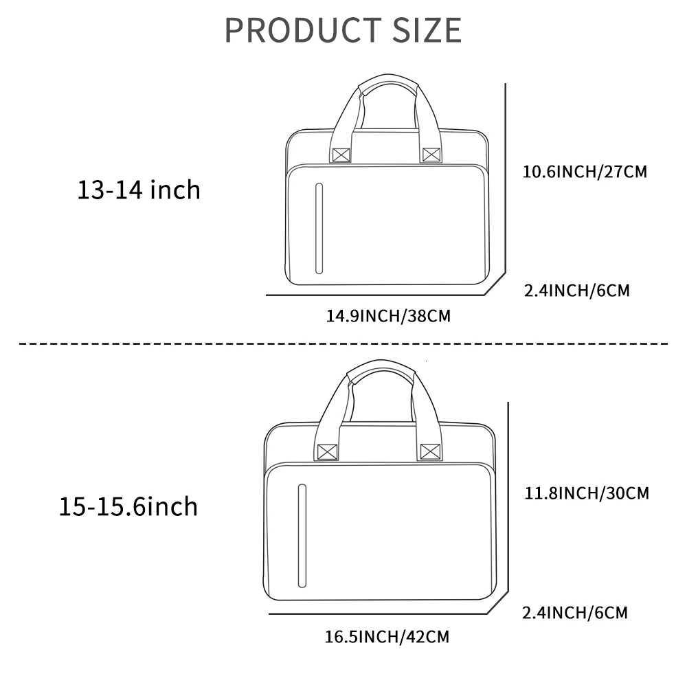 Laptop Bag Case 13 14 15 16 Inch Computer Shoulder Messenger Sleeve Briefcase For Macbook Air /ProHP DELL ASUS MatebookT251125