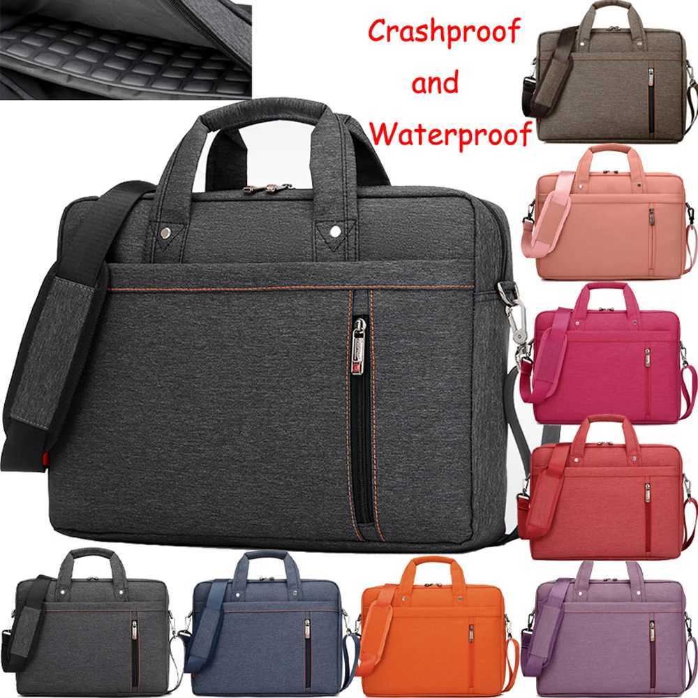 12 13 14 15 156 17 173 Inch Waterproof Shockproof Computer Laptop Notebook Tablet Bags Case Messenger Shoulder for Men WomenT251125