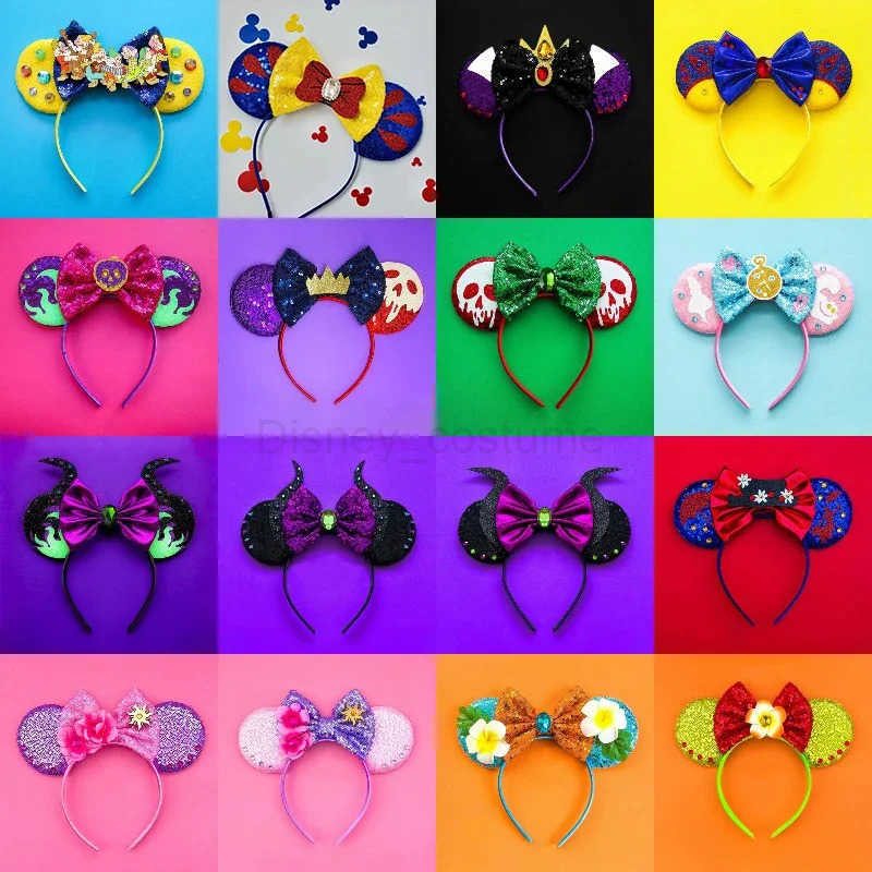Disney Little Mermaid Girl Earbands Ariel Princess Headbands Childrens Sebastian Headbands Womens Floor Hair Accessories X250425