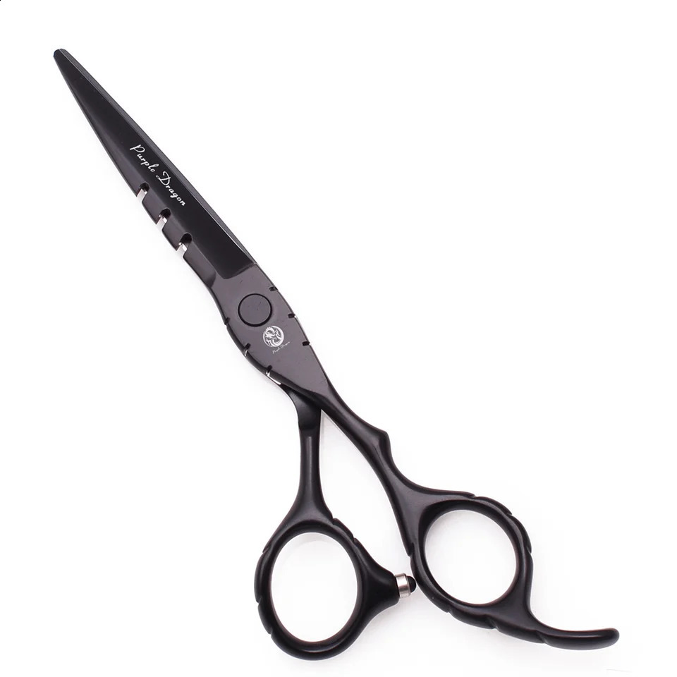 Hair Scissors 5.5 6 Purple Dragon Stainless Professional Hairdressing Scissors Thinning Shears Hair Scissor Drop Z1010 250424