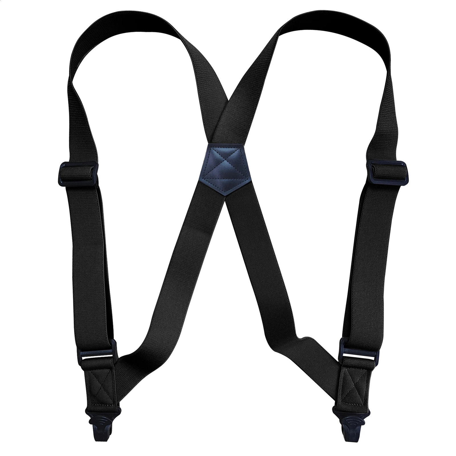 Suspenders for Men 3.8cm/1.5inch Wide Heavy Duty Big Tall Trucker Suspender Adjustable Plastic Side Clip Trouser Braces Dad Gift 250425