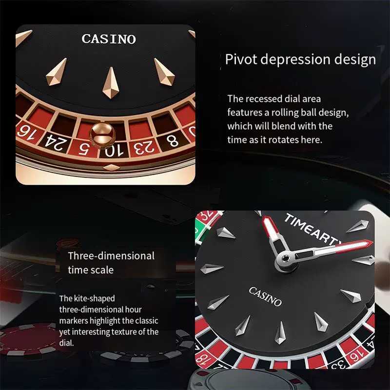 Rotating Dial Design Mechanical Watches Men NH35 Movement Sapphire Waterproof Leather Luxurious Automatic Wristwatches L251113