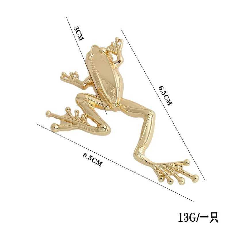 2025 New Unique Design Metal Frog Brooch - Exquisite Light Luxury Womens Or Men Accessory Lapel Pin M614 J251125
