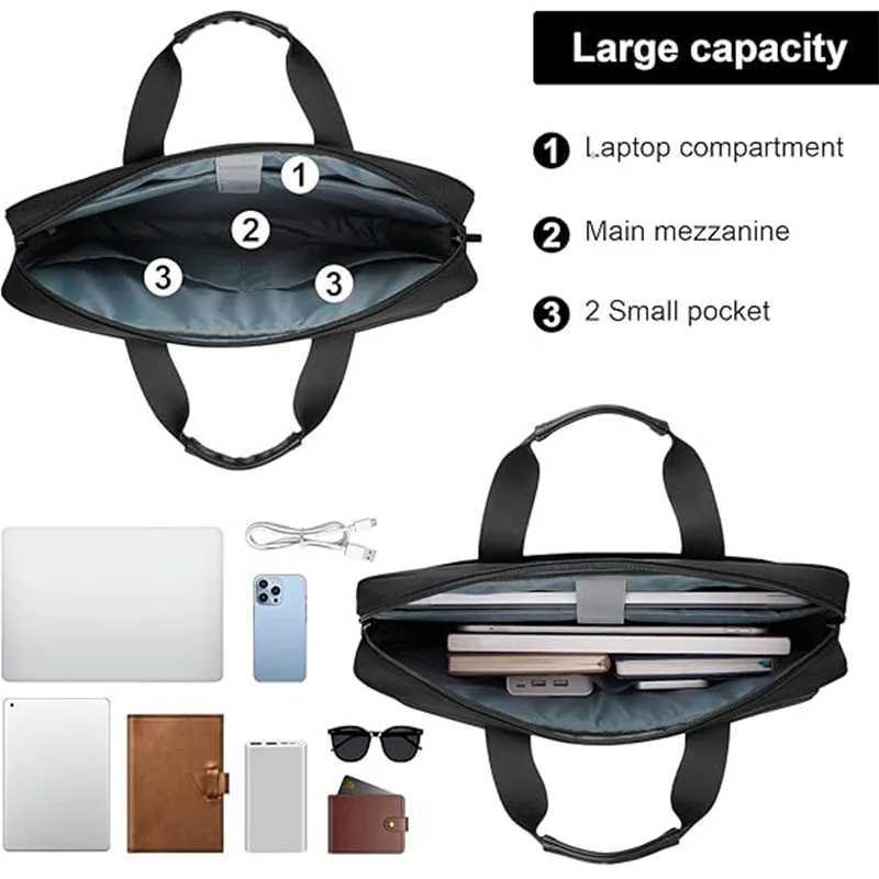 Laptop Shoulder Bag for MacBook Air Pro M4 M3 M2 M1 13 14 15 156 16 173 inch HP Dell Lenovo Asus Notebook Computer Sleeve CaseT251125