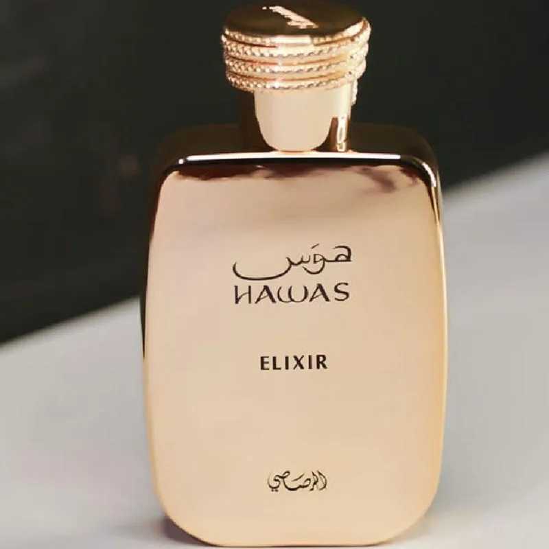 RASASI Hawas Elixir Eau de Parfum Spray 100ml Arab Perfumes Lasting Oriental Vanilla Pheromones Perfume Cologne Makeup C251125
