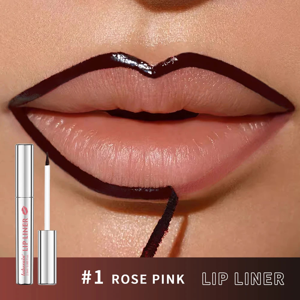 Lip Liner Pencil Peel Off Lip Stain Tattoo Long Wearing Matte Waterproof Smudge Proof Transfer Proof Lip Cosmetic For All Day 251125
