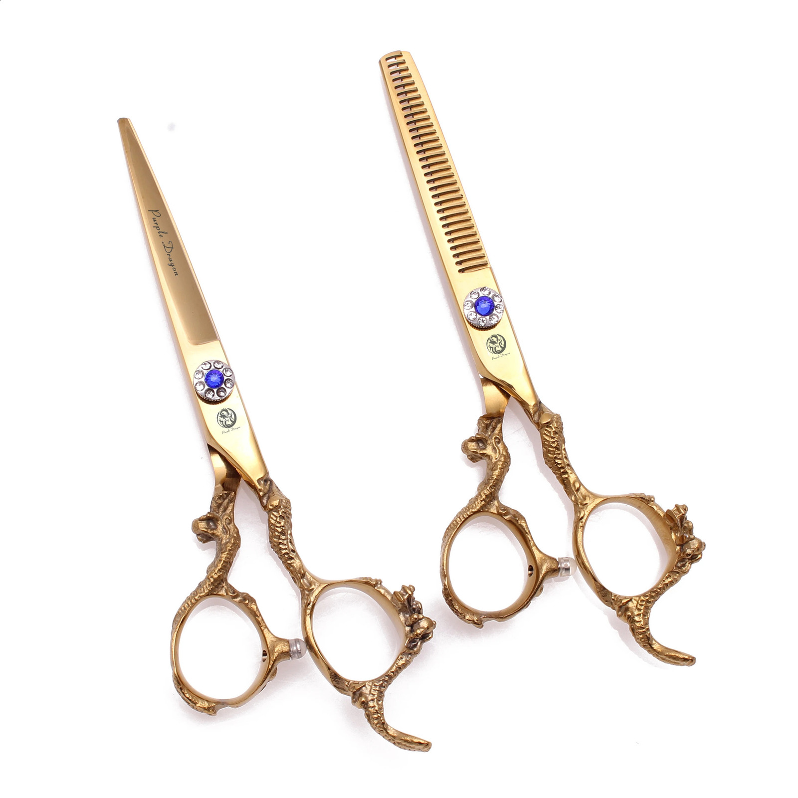Professional Scissors 5.5 6 Stainless Hair Cutting Scissors Barber Hairdressing Scissors Thinning Shears Drop Z9003 250424