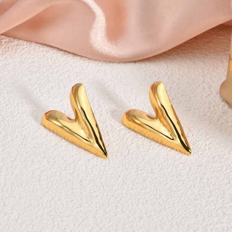 designer earings women designer earrings for men Earrings Smooth Chic Style 18K Gold Plated Luxury Earrings Trendy Jewelry For Women Lady Gifts luxury