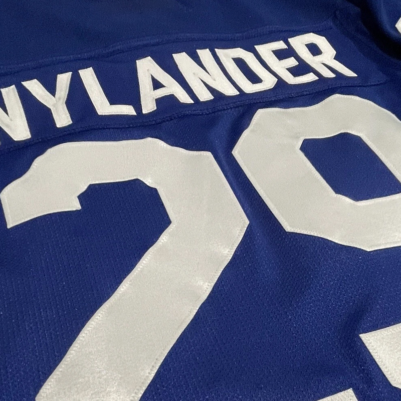 Personalized Custom Mitch Marner Embroidered William Nylander Matthew Knies Nylander Letter Number Jersey