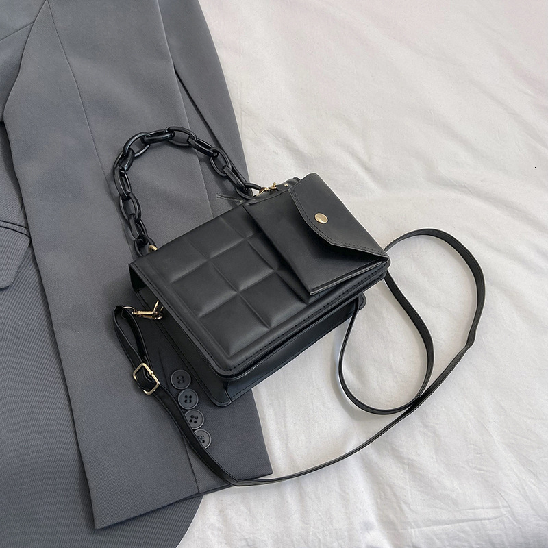 2025 New Designer Bag Free Delivery Shoes By Leisure Small Square 2023 Winter Korean One Shoulder Handbag Simplicity Fashion Diagonal Straddle Bag For