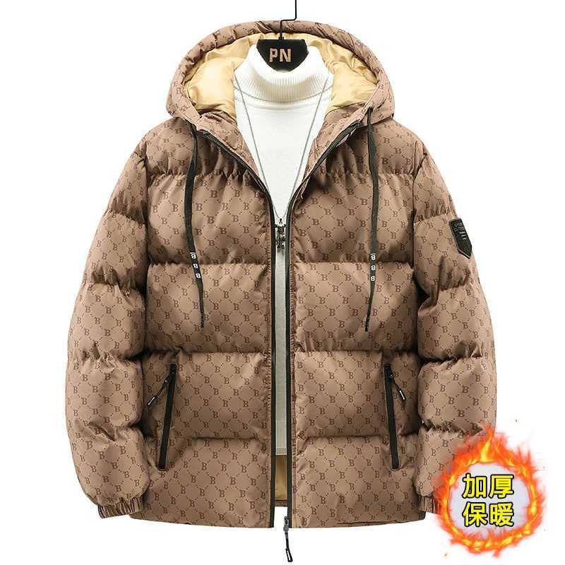 Autumn and Winter luxury Popular Quality Cotton Clothes for Men and Youth with Hat Printed Winter Essential Top H251220