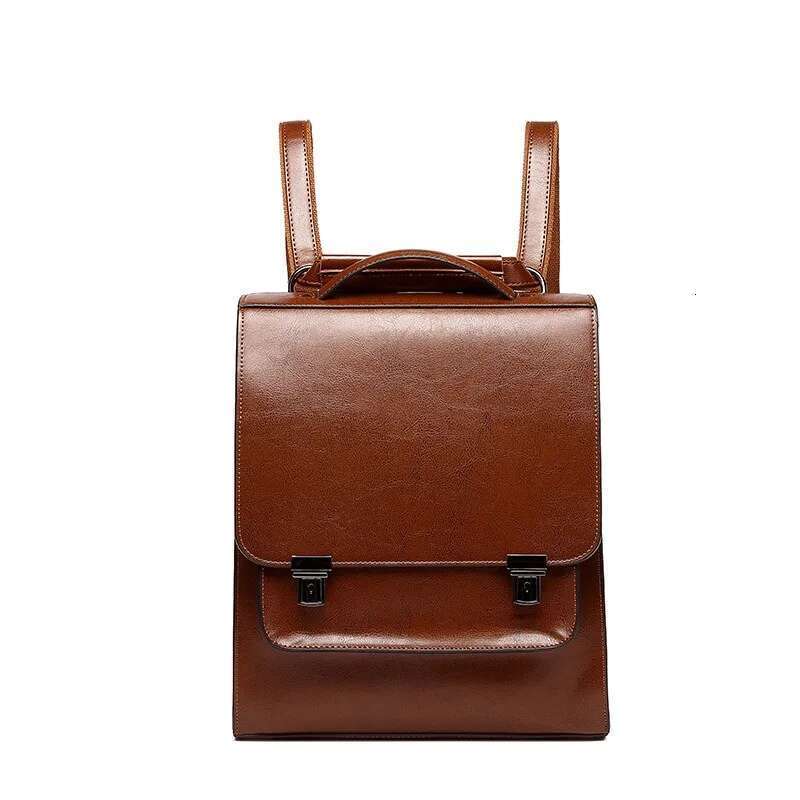Designer bag 2024 new women's retro preppy handbag Fashion schoolbag multi-functional waterproof shoulder bag casual all-in-one backpack