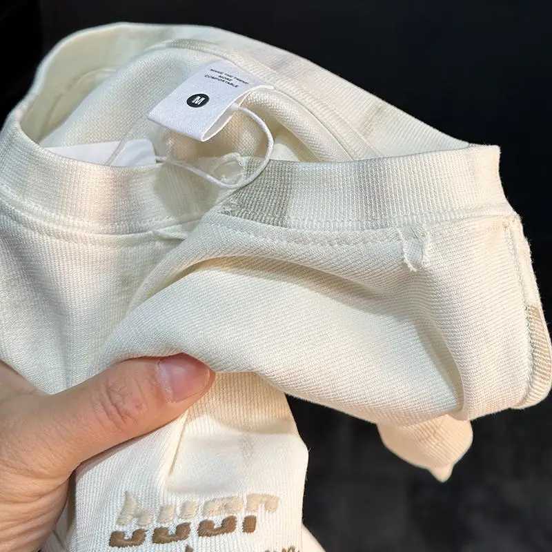 Loose half sleeved short sleeved mens summer T-shirt 2025 new fashion trend casual printed top W250425