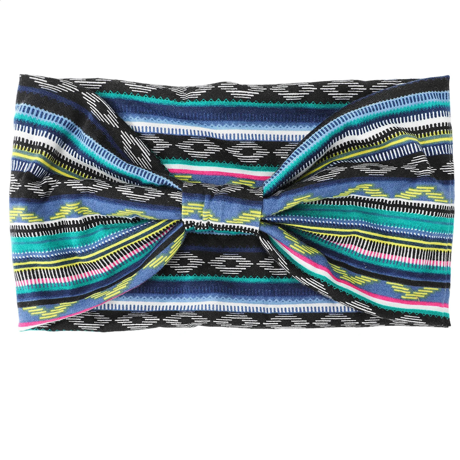 4 Bohemian Fashion Wide Headbands with Sweat Absorbent Headbands Bohemian Hair Accessories for Sports Tennis Gym Exercise MIAO-US 250423