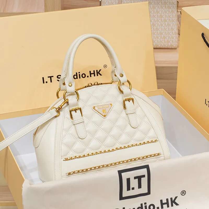 Women's 2024 New Autumn And Winter Light Brand Shoulder Crossbody Bag, High-End Texture Designer Handbag 9006