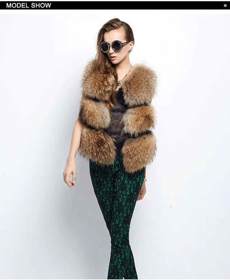 Warmth Womens Faux Fur Vest Autumn Winter Coat Punk Style Short Length Polyester Fiber Backless Splicing Mink 251125