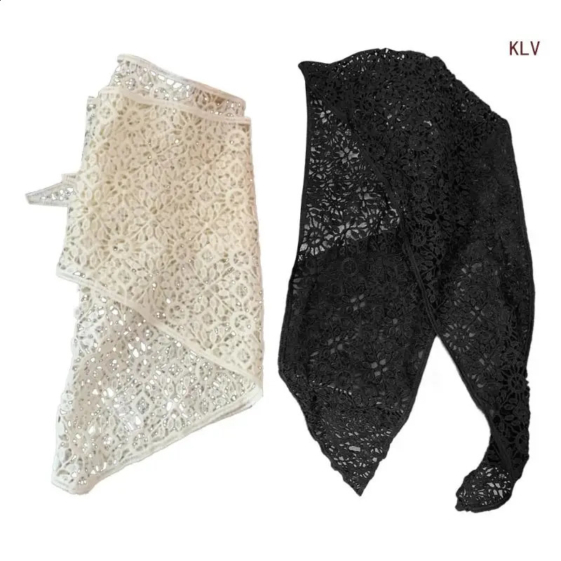 Versatile Cotton Scarf Soft Bandana Hair Accessories Skin Friendly Headwear Headpieces for Travel and Everyday Wear 250423