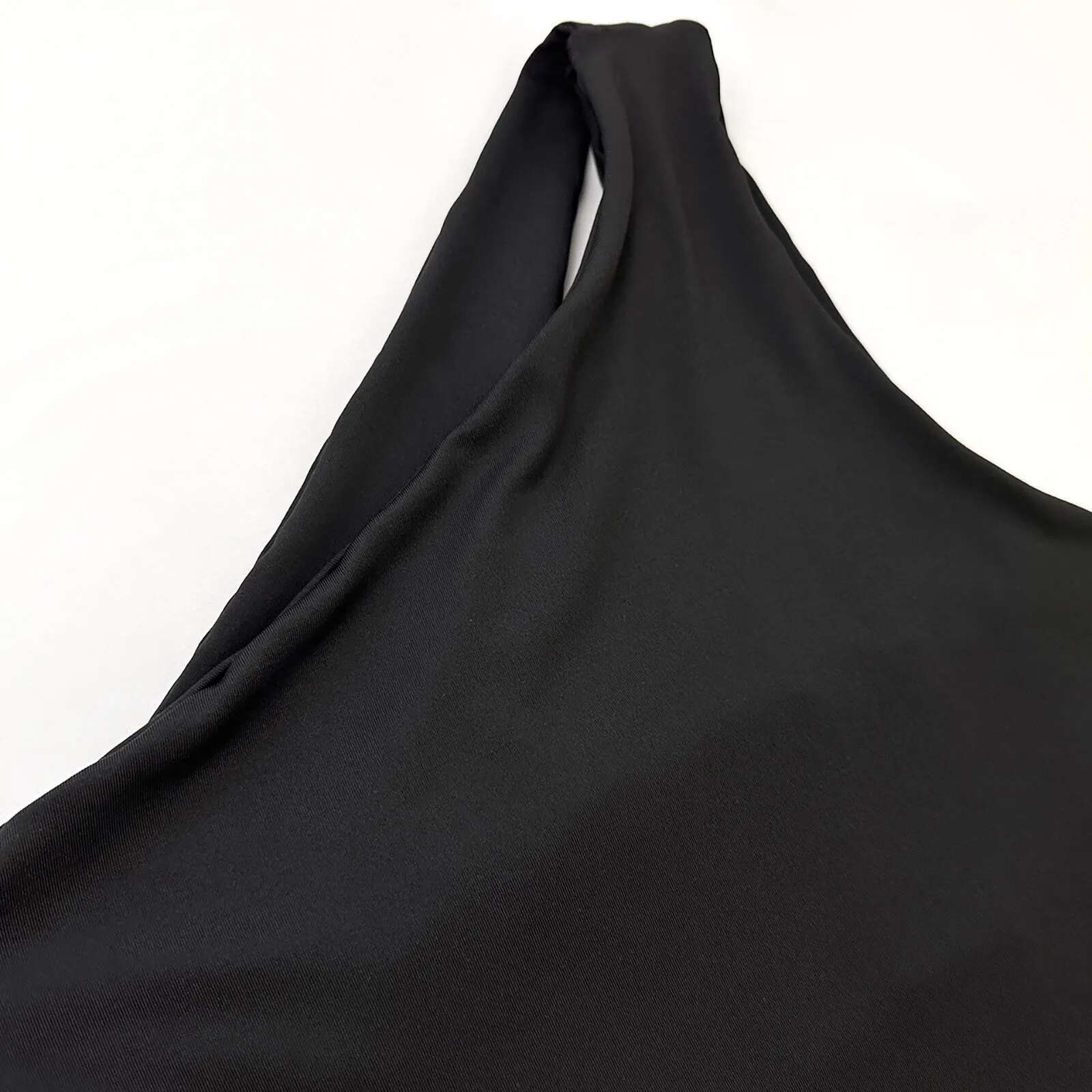 Dongdumaoyi Sexy Summer Clothes Women Dress Black Backless Nightclub Bodycon One Shoulder Dresses Mini Sundress Elegant Party Vestidos