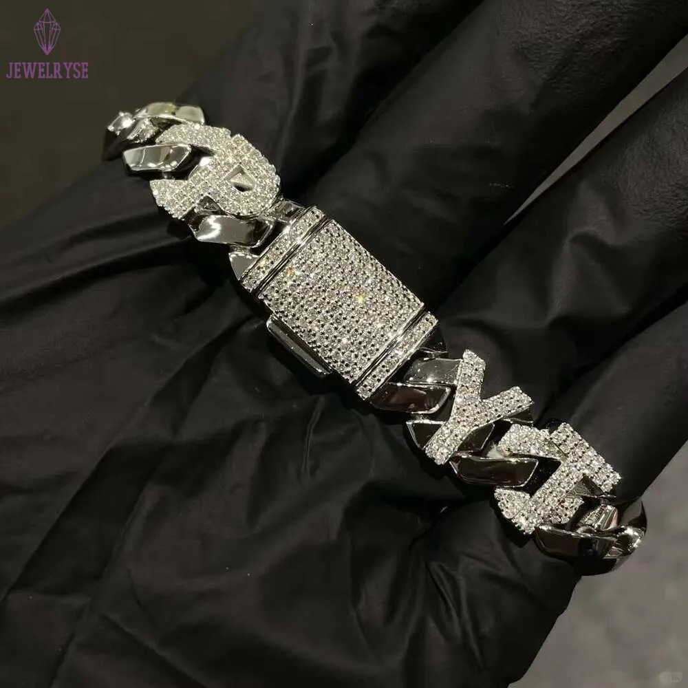 Jewelry Lab Dias for Men - Rose Gold Cuban Chains, 9k 10k Gold, Cool, Wholesale, Pendant