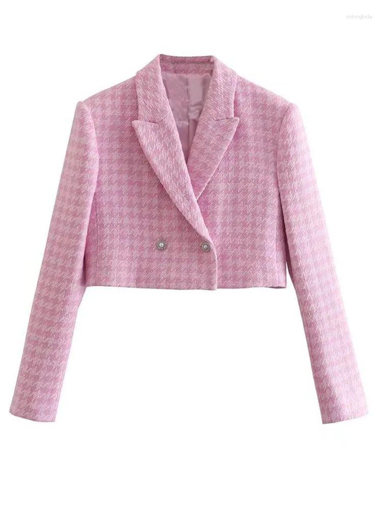 Two Piece Pink Mini Dress Designer Klacwaya Tweed Set 2-piece Fashionable Jacket Womens Shorts