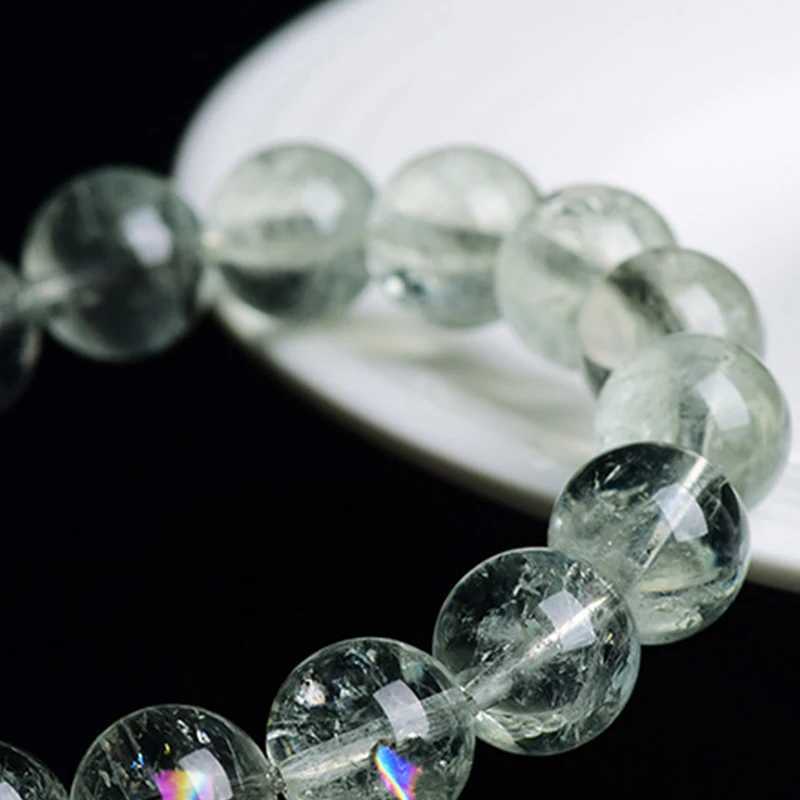 Rainbow Crystal Bracelet Beaded Bracelet Symbolizing Prosperity Wealth Big Crystal Stone Bracelet Best Jewelry Gift for Women J251125