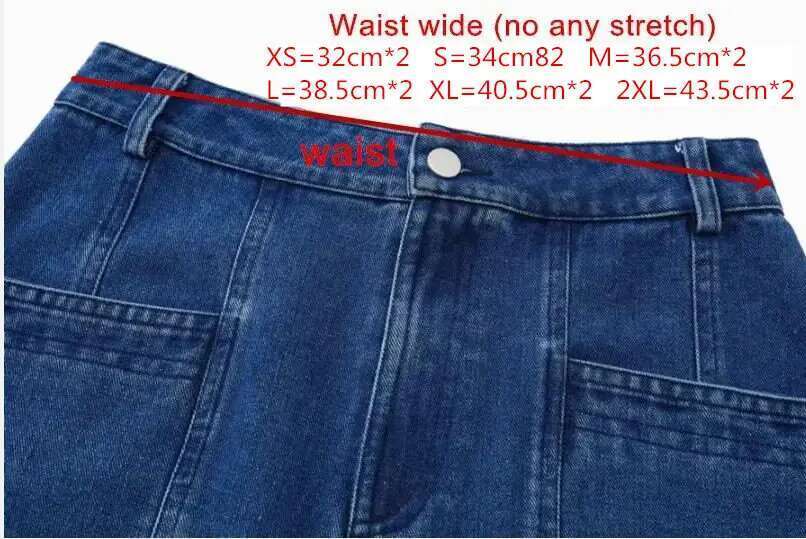 AS AW 2024 Spring Summer Maxi Denim Skirt For Woman Clothing No Any Stretch (Ship Out In 24 Hours)