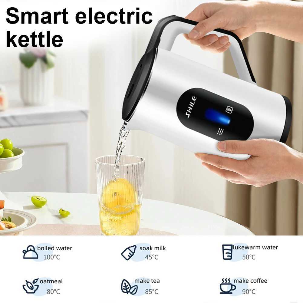 22L Stainless Steel Electric Digital Display Tea Kettle 1500W Fast Boil Auto-Shutoff Water Boiler Home Kitchen Tool C251125