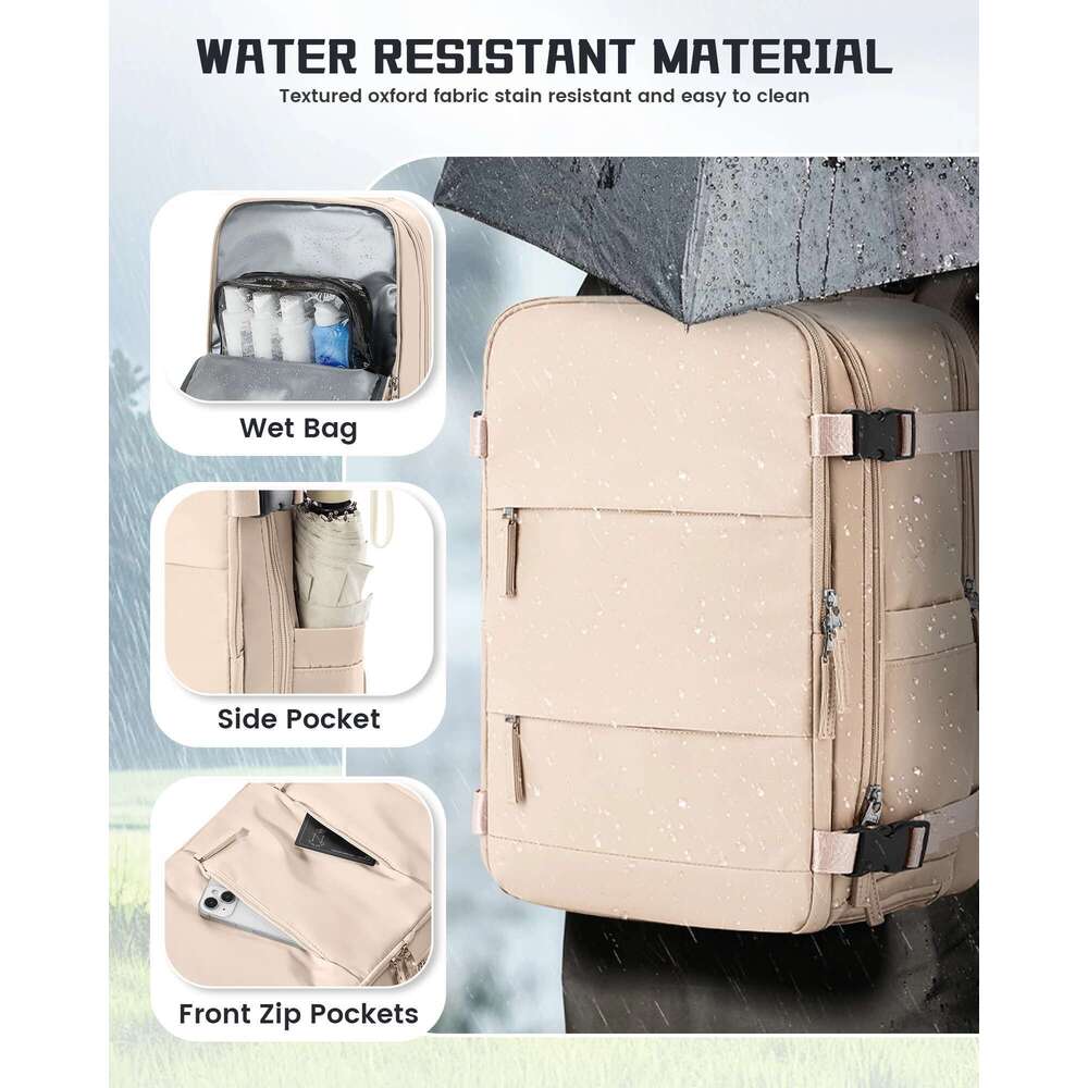 Designer bag Women's Fashion Travel Cabin Bag Ryanair 40x20x25 USB Lage Man Waterproof Backpack Short Distance Carry on Backpacks