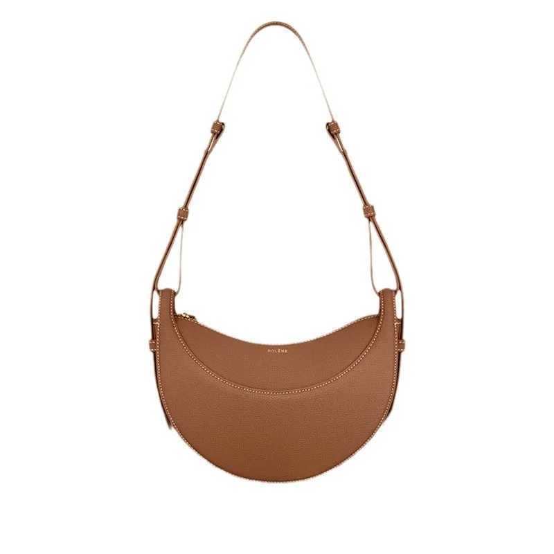 FAshion trend niche cream bag new knitted bag single shoulder cross bag womens underwear bag Z250425