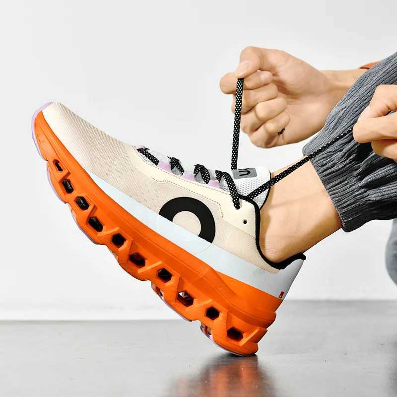 Fashionable mens shoes 2024 new womens shoes versatile casual and trendy breathable dad shoesC250425