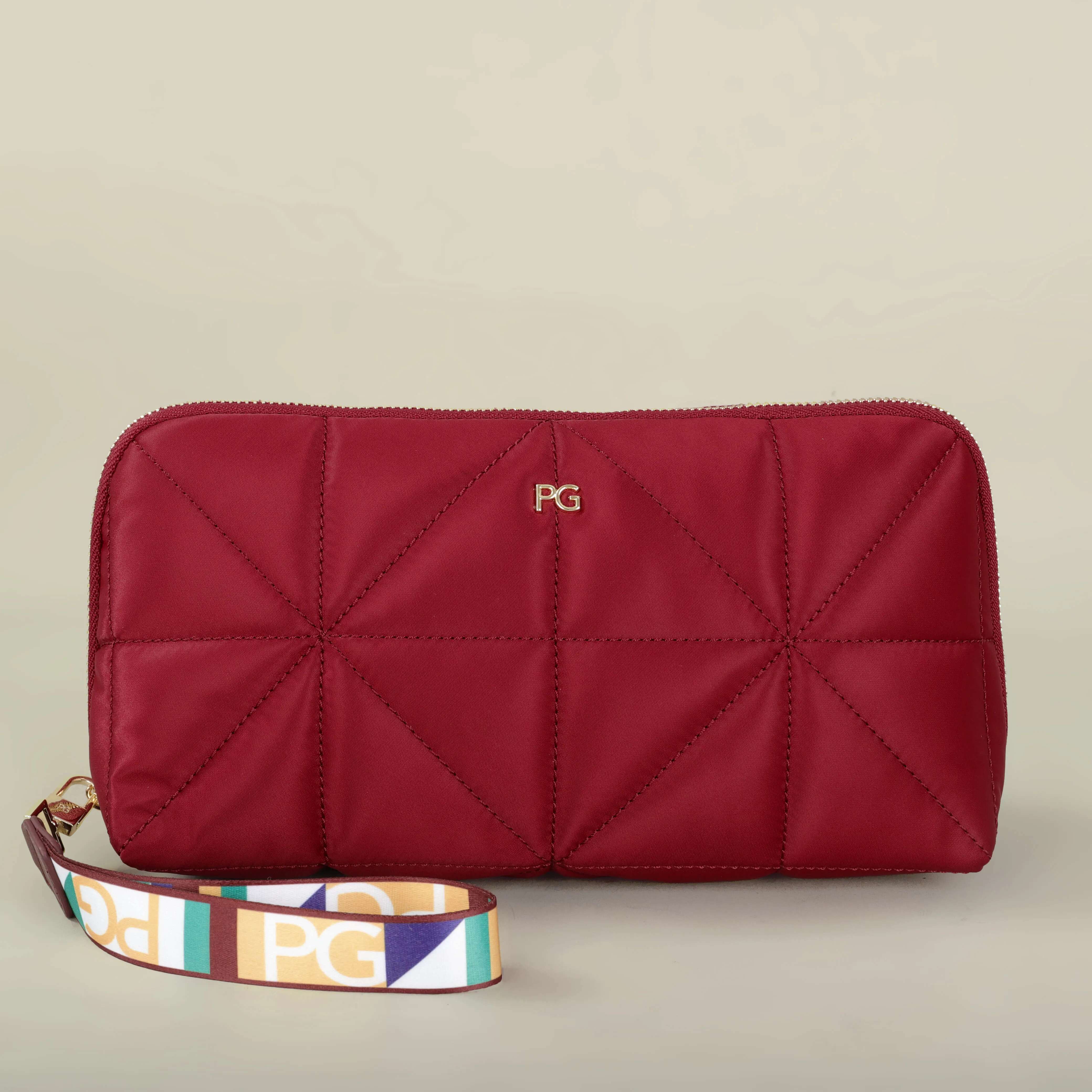 PG Nylon Cloth Multi-Functional Waterproof Folding New Design Fashion Portable Easy To Carry Handbag Cosmetic Bag