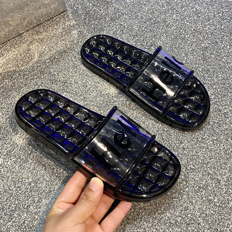hot free shipping designer slippers womans outdoor indoor Shower Room casual sandals black breathable fashion Flat sliders