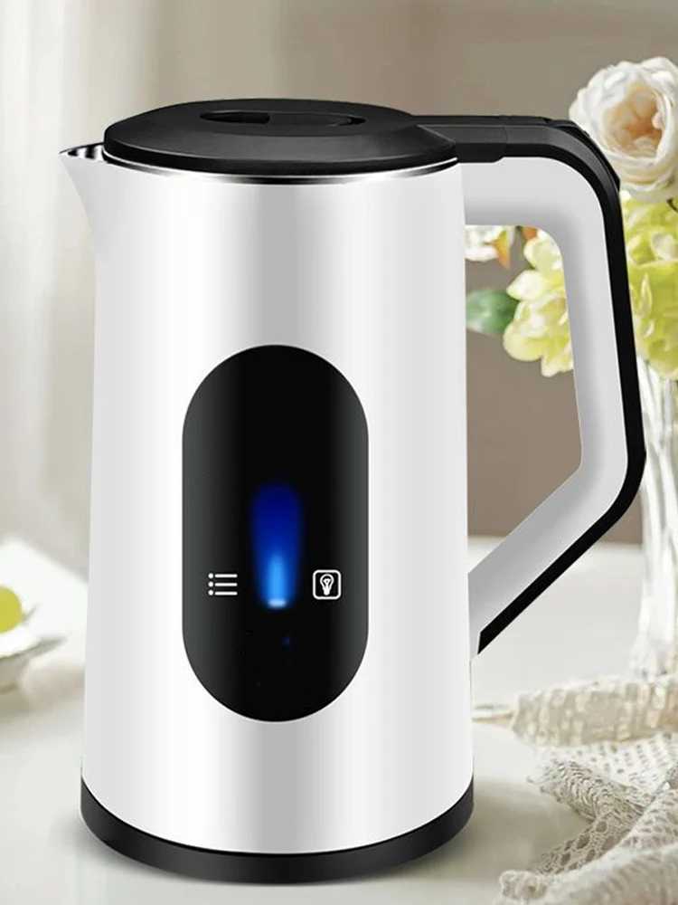 22L Stainless Steel Electric Large Tea Kettle Auto-Shutoff Hot Water Boiler Multifunctional Tea Pot for Making Tea and Coffee C251125